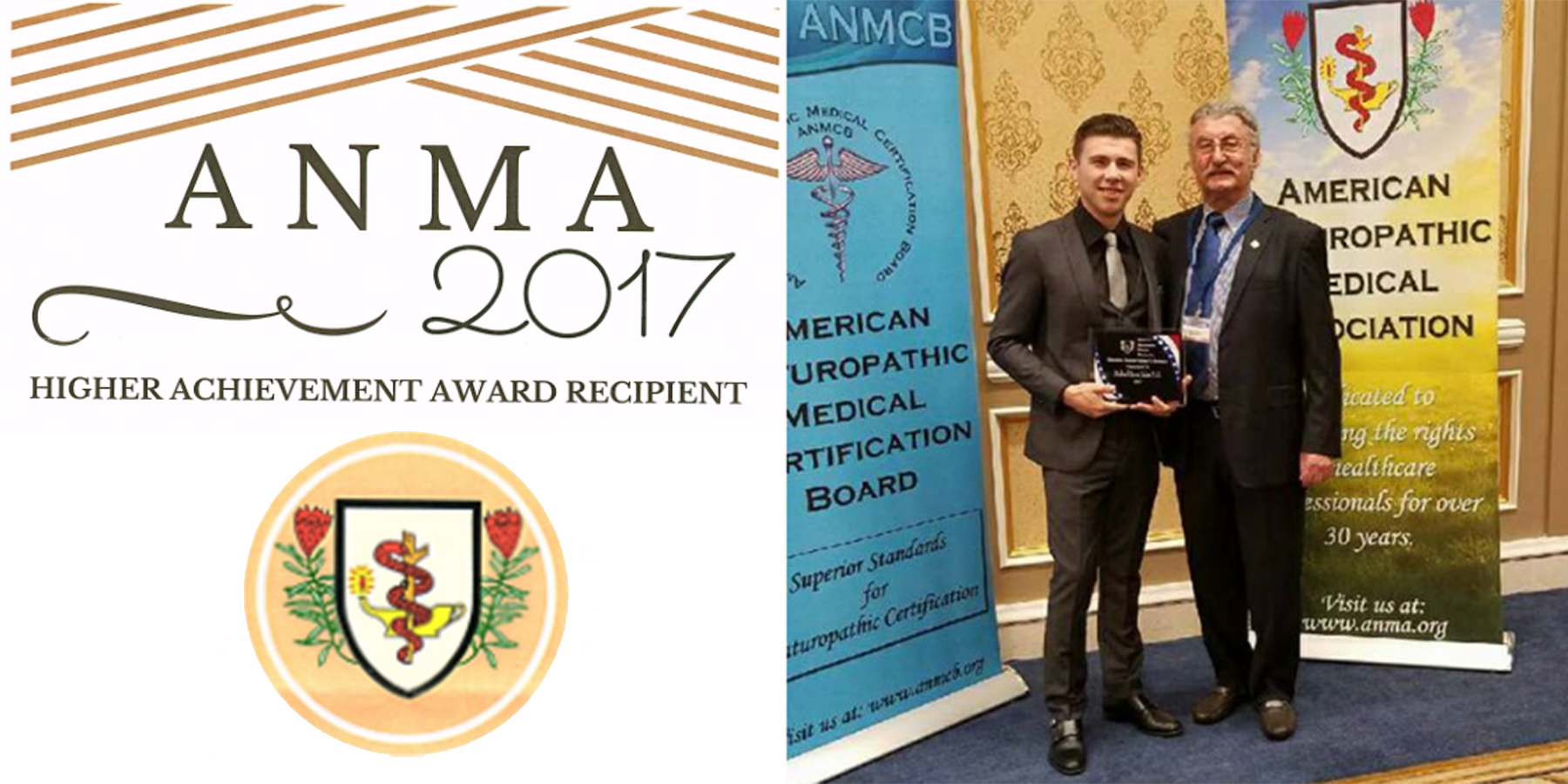 American Naturopathic Medical Association Higher Achievement Award ...